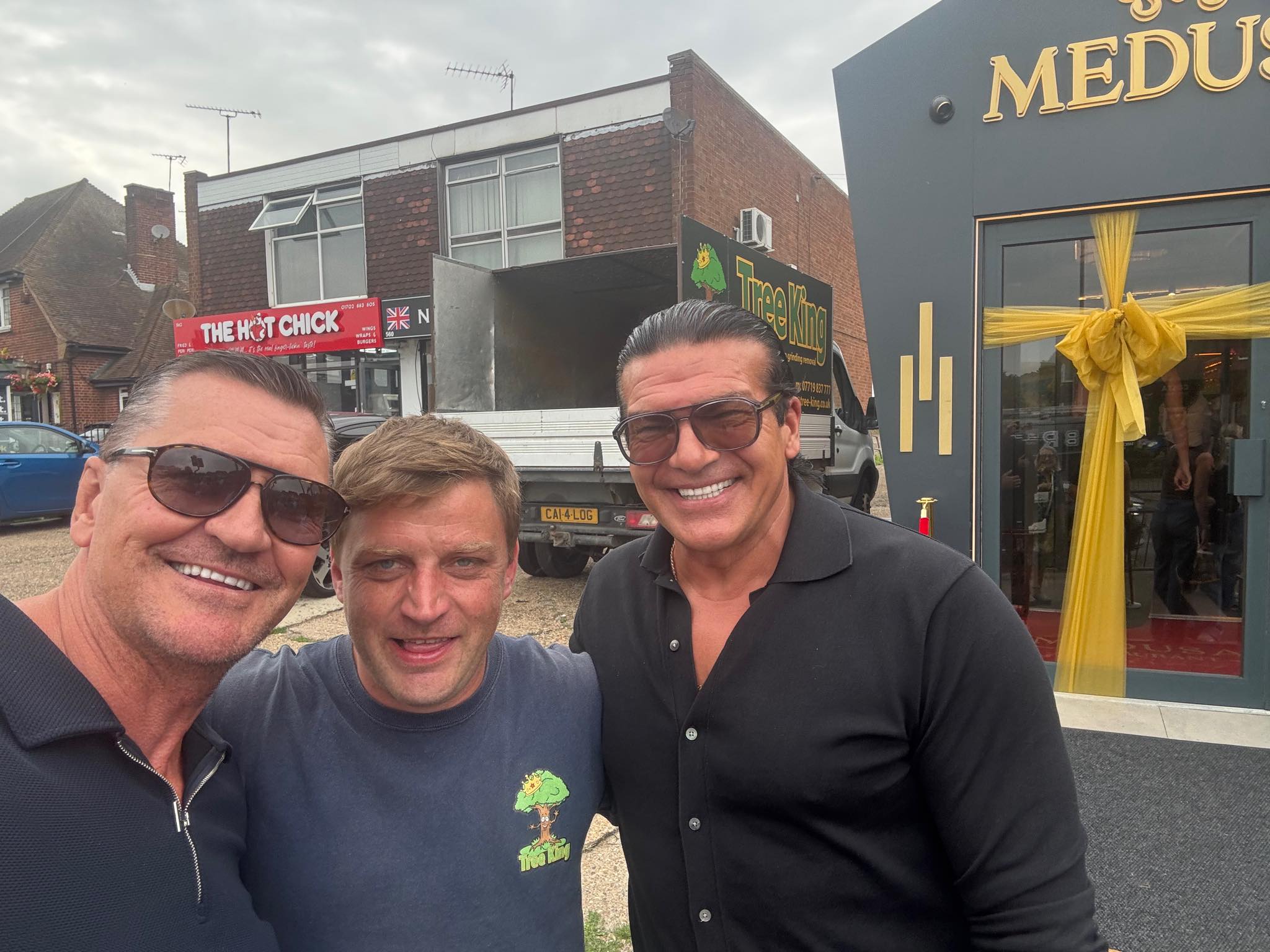 Mitch King with celebrity clients