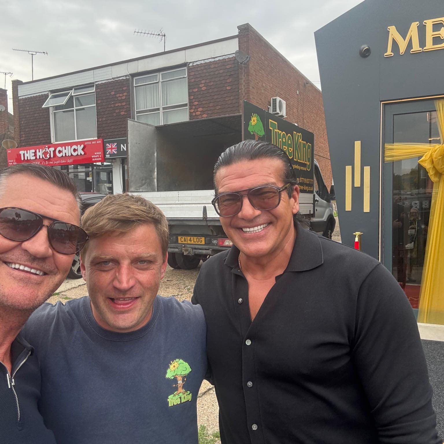 Team photo with Mitch King